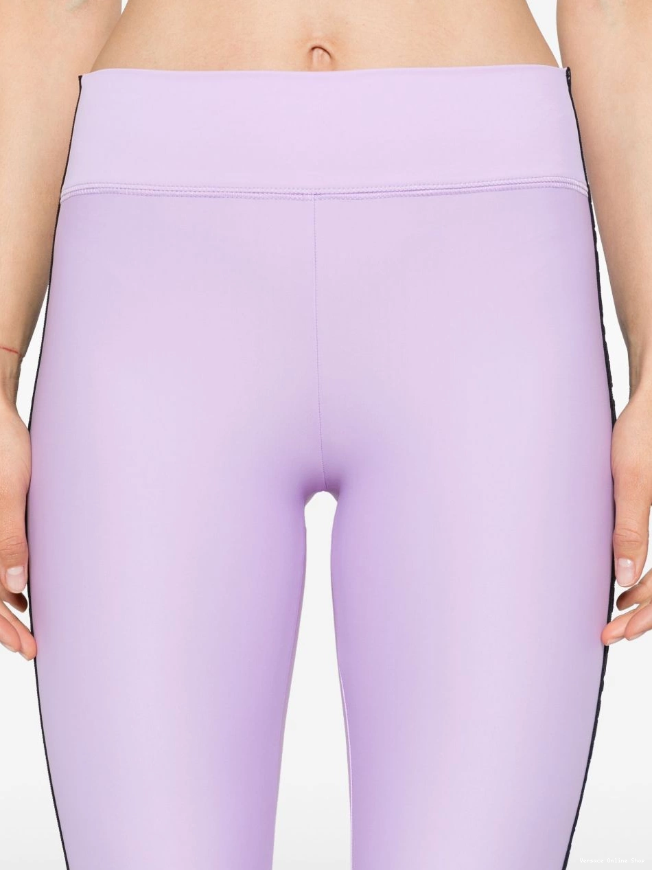 Cheap Women leggings Jeans Couture logo-jacquard Versace 0502